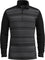 Smartwool Haut couche de base à glissière 1/4 Classic Thermal - Homme - Black Color Shift