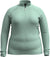 Smartwool Haut couche de base à glissière 1/4 en mérinos Classic Thermal - Grande taille - Femme - Arctic Green Heather