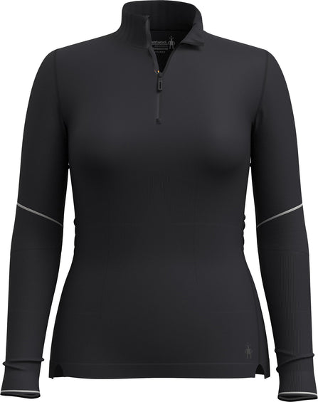 Smartwool Haut de base à demi-glissière Intraknit Thermal Max Merino - Femme