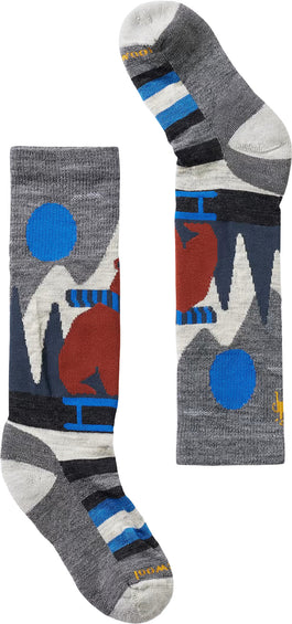 Smartwool Chaussettes de ski sous-genou à matelassage léger Sleigh Bear - Enfant