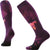 Smartwool Chaussettes de ski à coussin complet sous-genou Alpine Auroras - Femme - Purple Iris