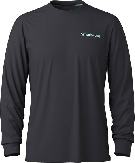 Smartwool T-shirt à manches longues avec imprimé Gondola View - Homme