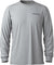 Smartwool T-shirt à manches longues avec imprimé Gondola View - Homme - Light Gray Heather