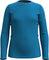 Smartwool T-shirt couche de base à col rond en mérinos 250 - Enfant - Nival Blue Heather
