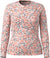 Smartwool T-shirt couche de base à col rond en mérinos Classic Thermal - Boîte en carton - Femme - Coral Reef Floral