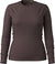 Smartwool T-shirt couche de base à col rond en mérinos Classic Thermal - Boîte en carton - Femme - Mink Heather