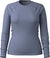 Smartwool T-shirt couche de base à col rond en mérinos Classic Thermal - Boîte en carton - Femme - Nightfall Blue Heather