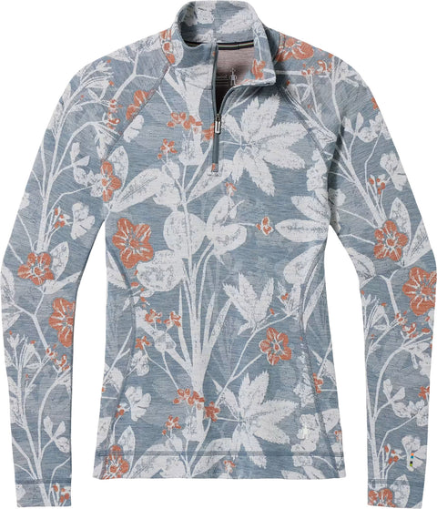 Smartwool Couche de base à glissière 1/4 Merino 250 - Femme