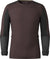 Smartwool Haut couche de base à col rond en mérinos Colorblock Intraknit Thermal - Homme - Mink - Black