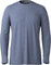 Smartwool T-shirt à manches longues en laine mérinos Exploration de Everyday - Homme - Nightfall Blue Heather