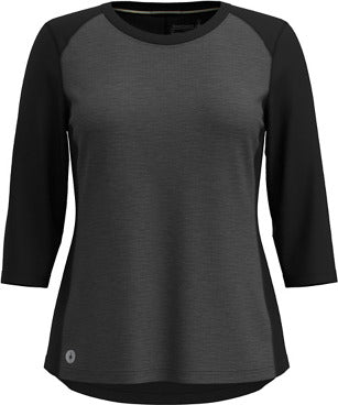 Smartwool T-shirt à manches 3/4 pour vélo de montagne Merino Sport 120 - Femme