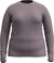 Smartwool Haut couche de base à col rond en mérinos Classic Thermal - Boîte en carton - Grande taille - Femme - Chalk Violet Heather