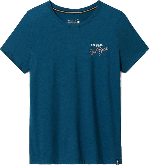 Smartwool T-shirt à manches courtes Denver Skyline Graphic - Femme