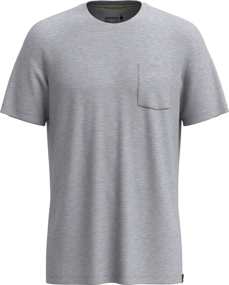 Smartwool T-shirt à poche en mélange de chanvre et mérinos - Homme