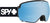 Spy Lunettes de ski Waypoint - Unisexe - Everblack - Happy Boost Ice Blue Mirror - Happy Boost Ll Coral