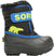 Sorel Bottes d'hiver Snow Commander - Tout-petit - Black - Super Blue