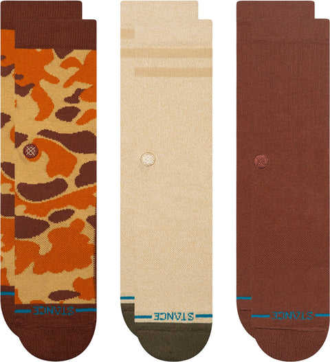 Stance Chaussettes mi-mollet paquet de 3 Camo - Unisexe