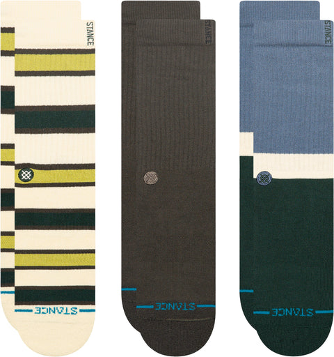 Stance Chaussettes mi-mollet paquet de 3 The Devon - Unisexe