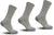 Stance Bas Icon Lot de 3 Bas - Homme - Grey Heather
