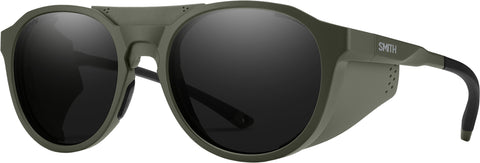 Smith Optics Lunettes de soleil Venture - Black - Verres ChromaPop Polarized Gray Green - Unisexe