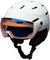 Smith Optics Casque MIPS Survey avec lunettes photochromique ChromaPop - Unisexe - Matte White - Chromapop Photochromic Rose Flash