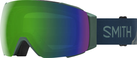 Smith Optics Lunettes de ski I/O Mag - AC Bobby Brown - Lentille ChromaPop Sun Green Mirror