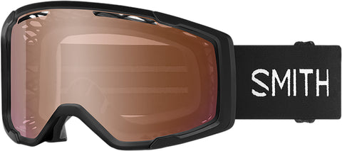 Smith Optics Lunettes de ski Rhythm MTB - Black - Verres ChromaPop Contrast Rose Flash