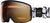 Smith Optics Lunettes de ski Proxy - Crimson - Verres ChromaPop Pro Photochromic Red Mirror - Homme - Black Marble - Chromapop Pro Photochromic Gold Mirror