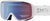 Smith Optics Lunettes de ski Rally - Blue Sensor Mirror - White Chunky Knit - White Chunky Knit