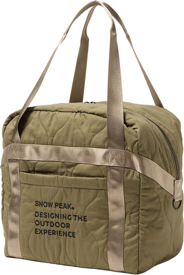 Snow Peak Sac de voyage matelassé en ripstop 25L