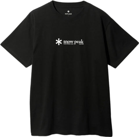 Snow Peak T-shirt à manches courtes en coton doux avec logo - Unisexe