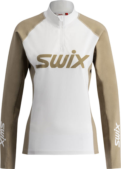 Swix RaceX Dry - Haut à demi glissière pour - Femme