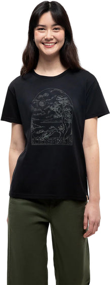tentree T-shirt Clifftop - Femme