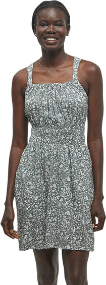 tentree Robe smockée en crêpe EcoWoven - Femme