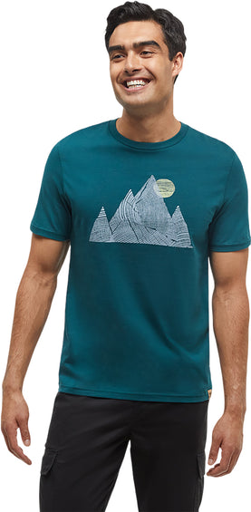 tentree T-shirt classique Mountain Peak - Homme