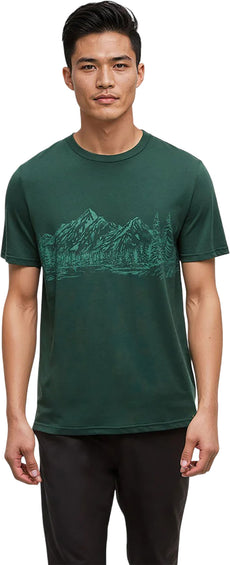 tentree T-shirt Mountain Scenic - Homme
