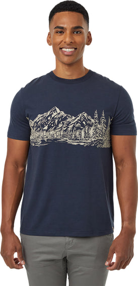 tentree T-shirt Mountain Scenic - Homme