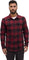 tentree Chemise Kapok Colville - Homme - Deep Burgundy - Storm Plaid