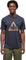 tentree T-shirt Pine Trio - Homme - Midnight Blue - Camel