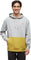 tentree Chandail à capuchon Howson - Homme - Harbour Grey Heather - Rustic Yellow