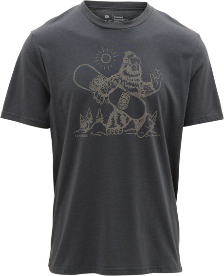 tentree T-shirt Sasquatch Sends It - Homme