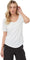 tentree T-shirt à col en V Treeblend - Femme - White