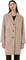 tentree Manteau long en laine - Femme - Desert Sand