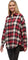tentree Chemise en flanelle Fernwood - Femme - Crimson - Lodge Plaid