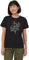 tentree T-shirt flore d’automne - Femme - Meteorite Black - Pale Oak
