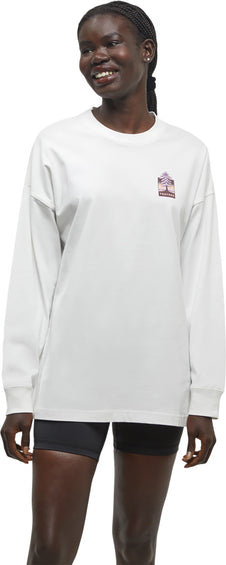 tentree T-shirt à manches longues surdimensionné Emerald Edge - Femme  