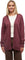 tentree Cardigan moucheté Prairies - Femme - Deep Burgundy Nep