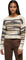 tentree Chandail Prospect - Femme - Warm Oak Heather - Abstract Stripe