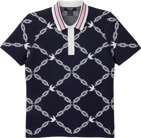 Tilley Polo jacquard - Femme