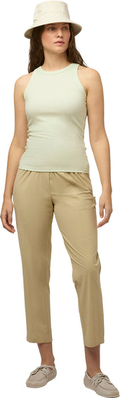 Tilley Camisole côtelé à col montant - Femme